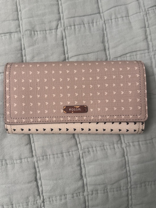 Fossil Handbags - Fossil Patterned Fold-Over Wallet